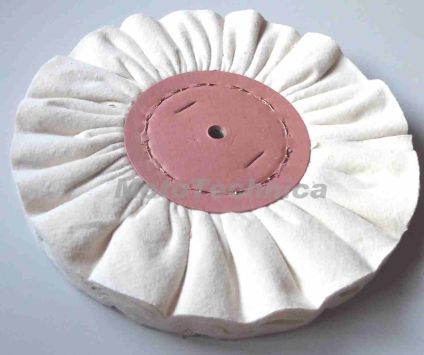 Polierring Schwabbelscheibe mit leichter Wellenfaltung ca.15 mm breit, Ø150mm, 200 mm Bohrung wählbar